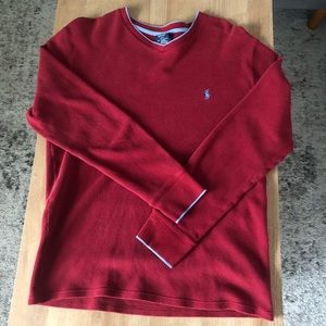 Polo Ralph Lauren Red Long Sleeve shirt